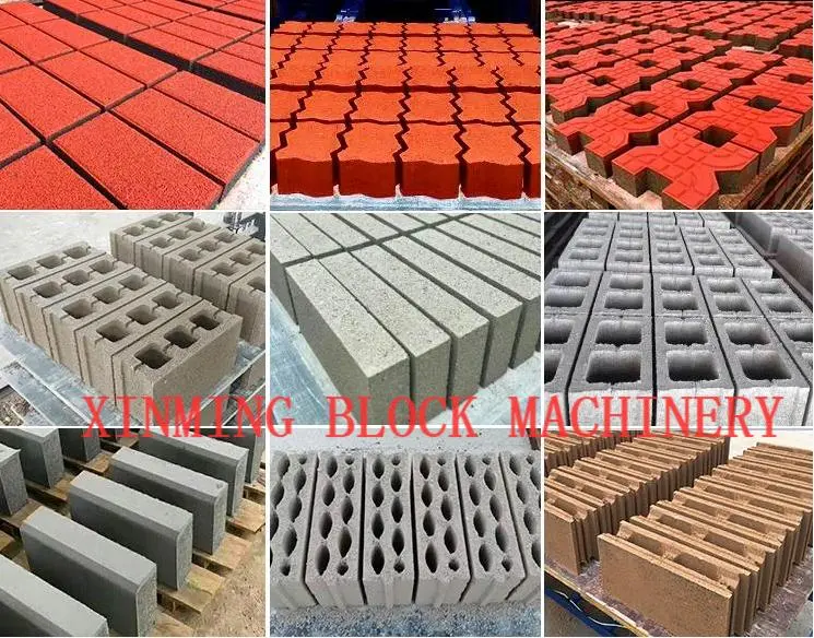 Commercial Use Block Making Machine Qt 4-30 Make Bricks, Stone by Concrete Cement or Any Other Materials