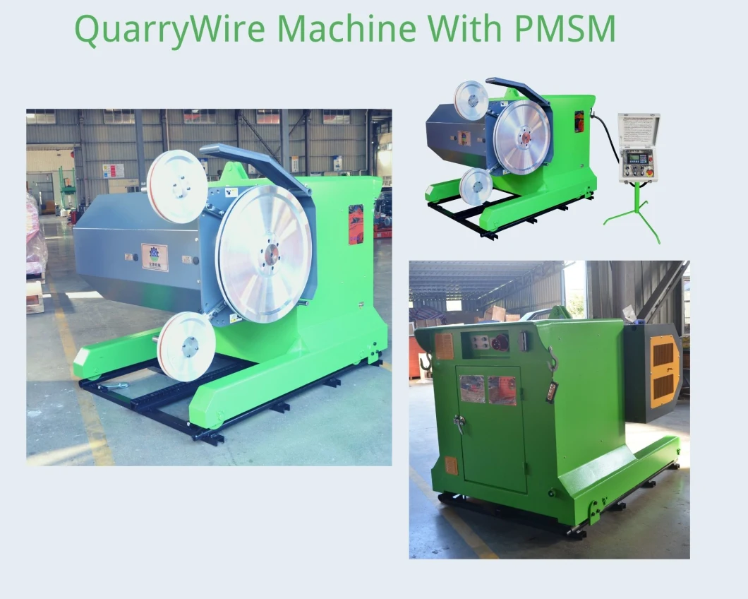 Stone Mining Wire Saw Machine with Pmsm for Quarry