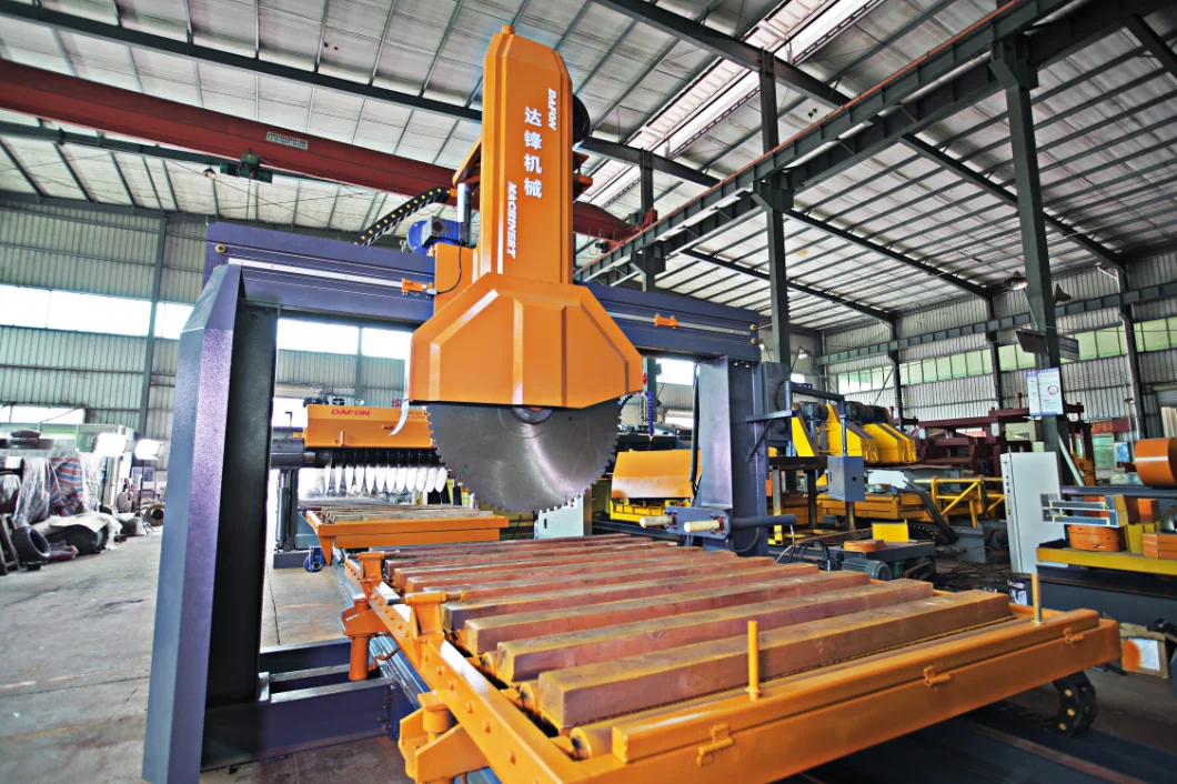 Dafon Kerbstone Cutting Machine Line Energy Efficient