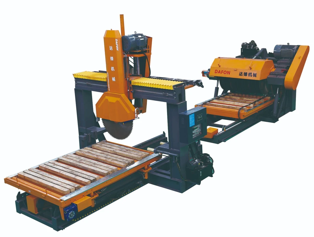 Dafon High Efficiency Industry Automatic Stone Edge Paver Cutter Machine for Granite Marble Concrete Quartz