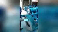 Machine de découpe de bande de pneu de rebut / Coupeur de blocs de pneu