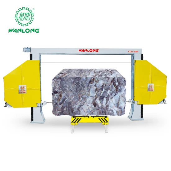 Le fil de diamant automatique de Wanlong a vu des machines de pierre de marbre de granit de machine